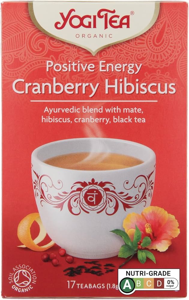 Amazon.com : Organic Cranberry Hibiscus Tea by Yogi : Grocery